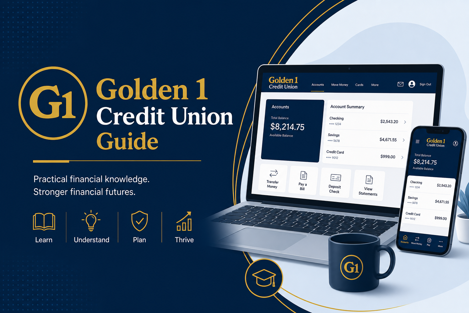 Golden 1 Credit Union guide — golden one login, personal and business banking